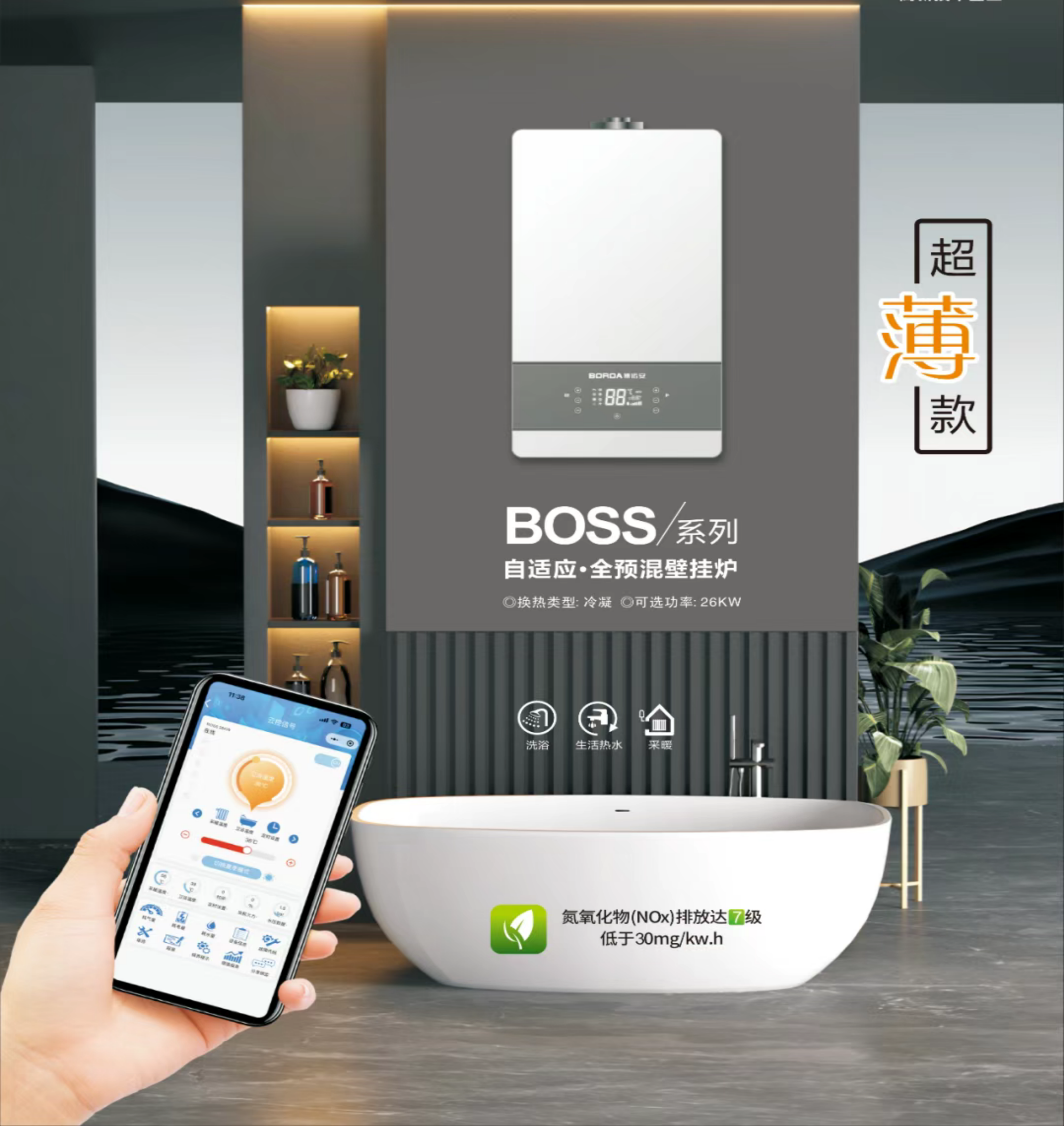 Hause's 4G Smart Patent Awarded! All Wall-Mounted Boilers Equipped with the Smart Heating Cloud Serv